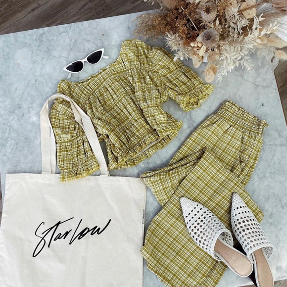 Freshly Picked Green Plaid Set - Picture 2 of 5